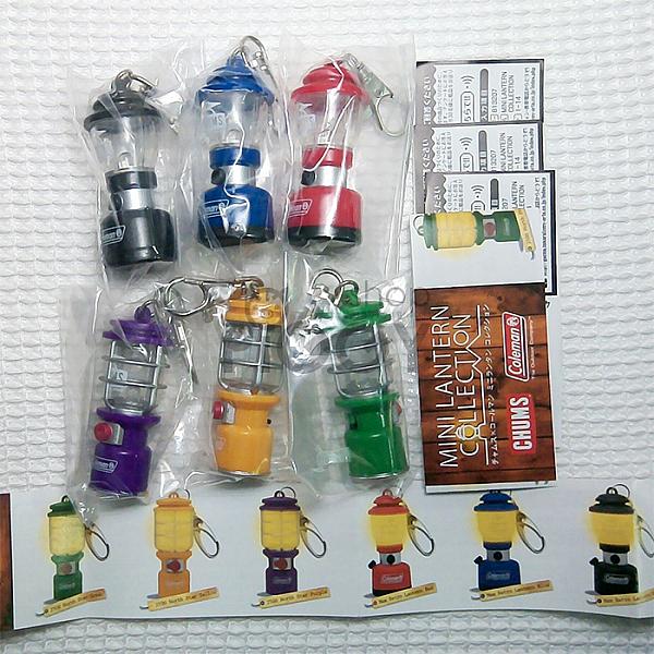 กาชาปอง ตะเกียง Coleman Mini Lantern Collection