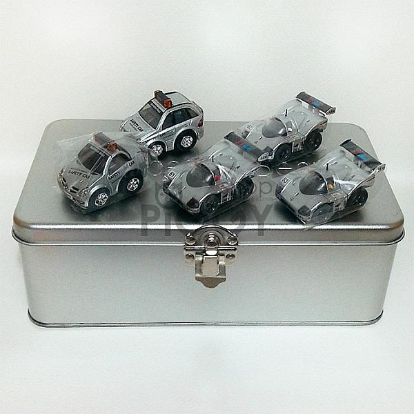 โมเดลรถ Choro Q Mercedes Benz Racing Car Box Set