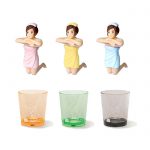 กาชาปอง Fuchiko Onsen (Colors) ฟูจิโกะออนเซ็น+แก้ว (S3)