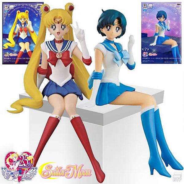 โมเดล Break Time Figure Sailor Moon + Sailor Mercury