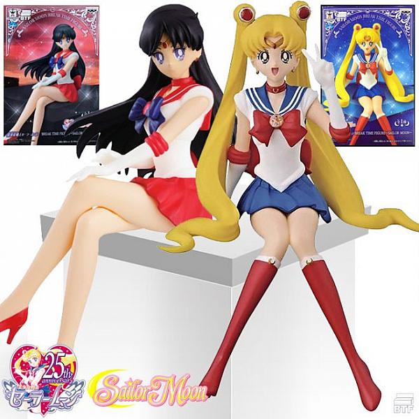 โมเดล Break Time Figure Sailor Moon + Sailor Mars