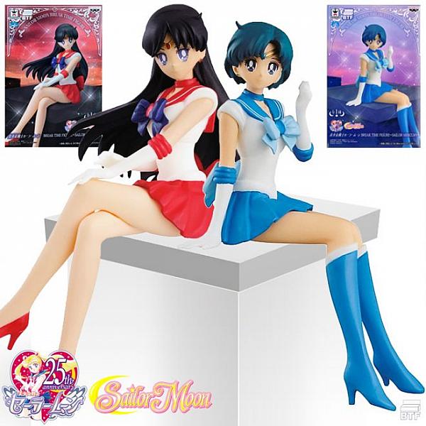 โมเดล Break Time Figure Sailor Mercury + Sailor Mars