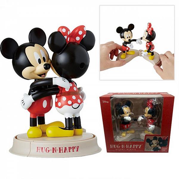 โมเดล Disney HUG-N-HAPPY Mickey & Minnie มิกกี้-กอด-มินนี่