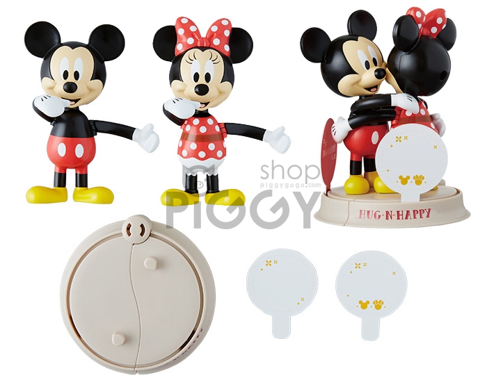 โมเดล Disney HUG-N-HAPPY Mickey & Minnie มิกกี้-กอด-มินนี่