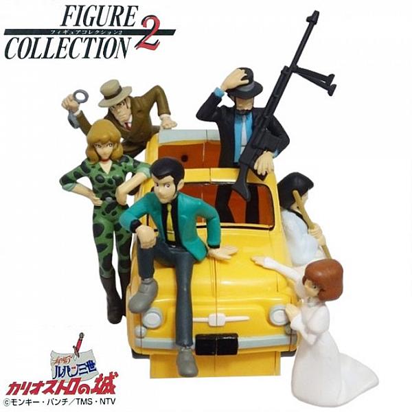 โมเดล Lupin III Figure Collection 2 The Castle of Cagliostro