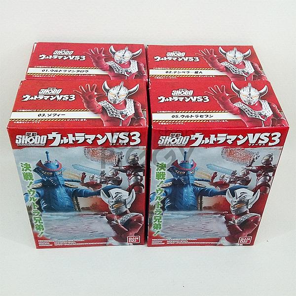 โมเดล SHODO Ultraman VS3 อุลตร้าแมนมินิแอ็คชั่นฟิกเกอร์ (S4)