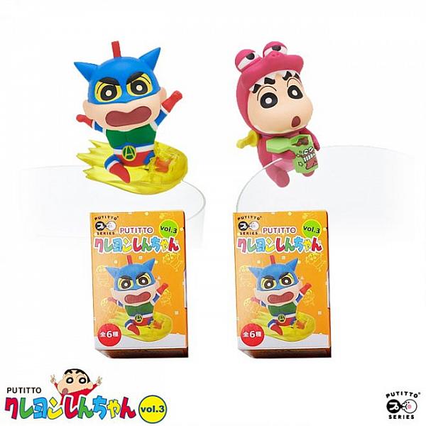 กาชาปอง Crayon Shin-chan PUTITTO v.3 ชินจังเกาะแก้ว (S2)