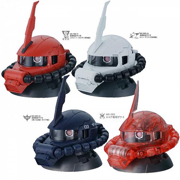 กาชาปอง Exceed Model Zaku Head 2 โมบิลสูทกันดั้มหัวซาคุ