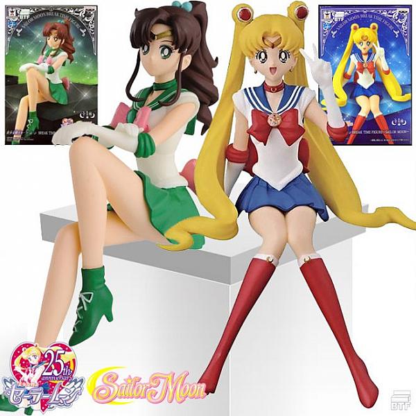 โมเดล Break Time Figure Sailor Moon + Sailor Jupiter