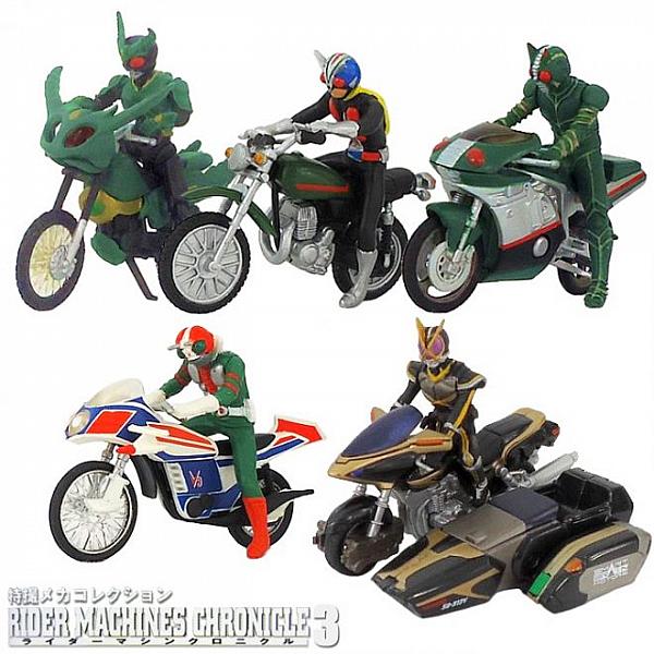 กาชาปอง Masked Rider Machines Chronicle Part 3