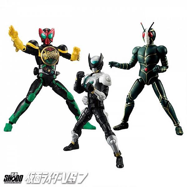 โมเดล SHODO Kamen Rider VS7 มินิแอ็คชั่นฟิกเกอร์ (S3)