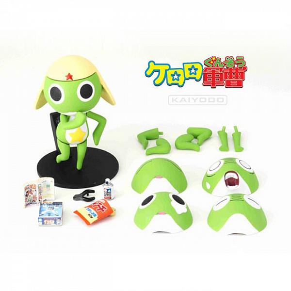 โมเดล Keroro : Keroro Gunso Sergeant Frog Action Figure