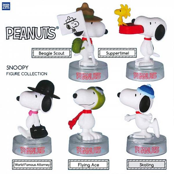 กาชาปอง Snoopy (Peanuts) คอลเลกชันเหล่าสนูปี้น่ารัก