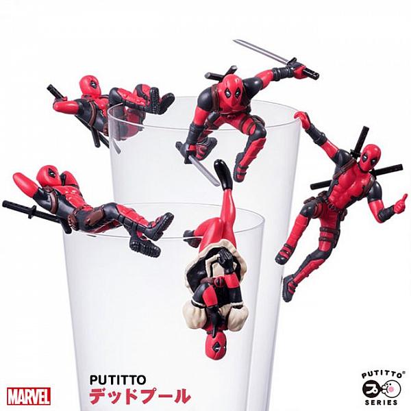 กาชาปอง Deadpool PUTITTO เดดพูลเกาะแก้ว