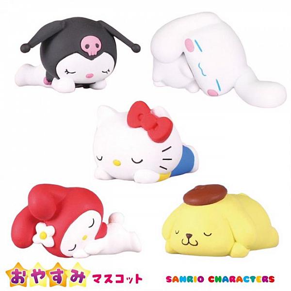 กาชาปอง Sanrio Characters Sleeping เหล่าซานริโอ้หลับใหล