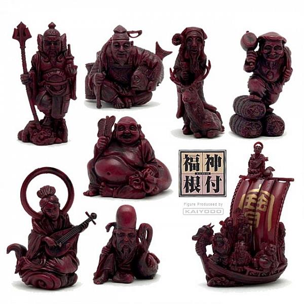 กาชาปอง Shichi-Fukujin (Seven Lucky Gods) 7 เทพเจ้าญี่ปุ่น (R)