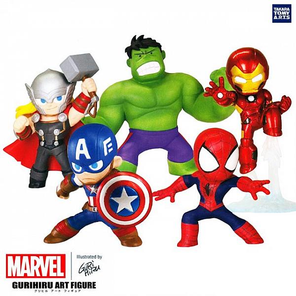 กาชาปอง Marvel’s The Avengers Gurihiru ฮีโร่มาร์เวลสุดน่ารัก