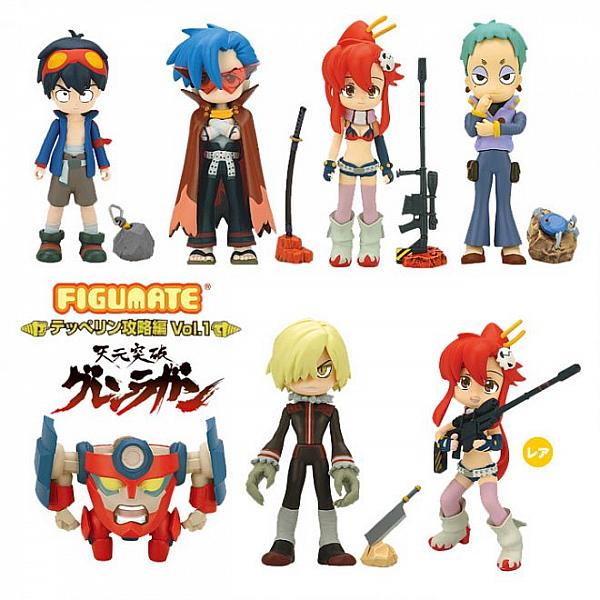 โมเดล Gurren Lagann Figumate Teppelin Episode Vol.1