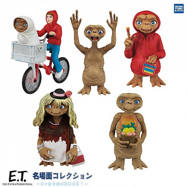 กาชาปอง E.T. the Extra-Terrestrial อี.ที. เพื่อนรัก