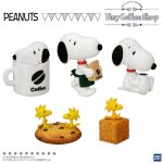 กาชาปอง Peanuts Snoopy Cafe เหล่าสนูปี้ร้านกาแฟน่ารัก