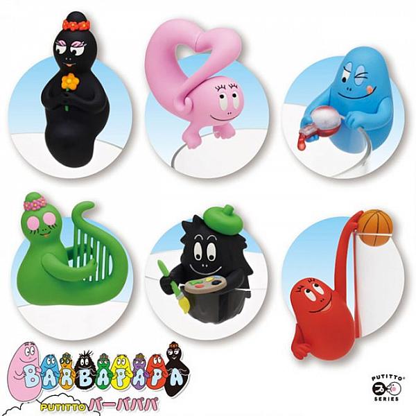 กาชาปอง Barbapapa PUTITTO บาร์บ้าปาป้าเกาะแก้ว