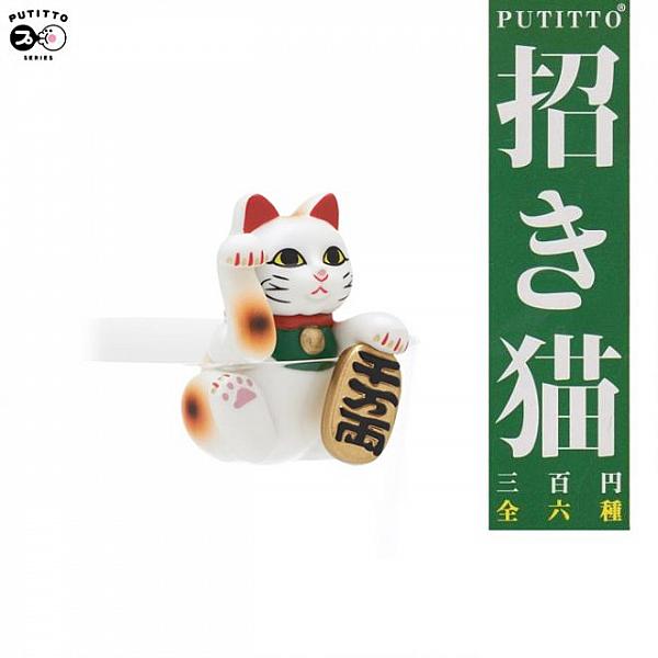 กาชาปอง Maneki Neko PUTITTO แมวกวักญี่ปุ่นเกาะแก้ว