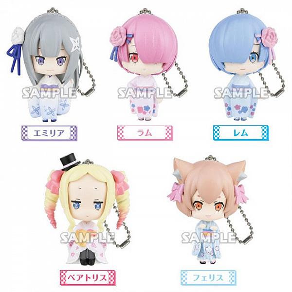 กาชาปอง Re:Zero Kimono Ver. รีเซทชีวิต ฝ่าวิกฤตต่างโลก