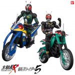 โมเดล SHODO-X Kamen Rider 5 มินิแอ็คชั่นฟิกเกอร์