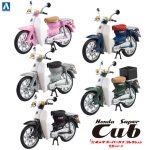 กาชาปอง Honda Super Cub v.2 มอเตอร์ไซค์สเกล 1/32