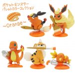 กาชาปอง Pokemon Palette Color Collection ~Orange~