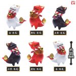 กาชาปอง Lucky Fortune Kitsune Japanese Fox Decoration