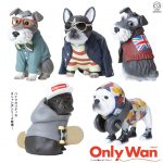 กาชาปอง Only Wan v.1 Fashion Schnauzer & French Bulldog