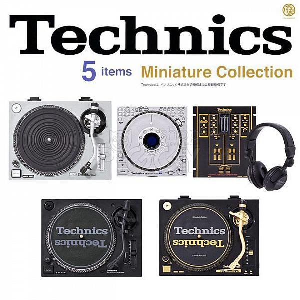 กาชาปอง Technics Miniature Collection เครื่องเล่นแผ่นเสียงจิ๋ว