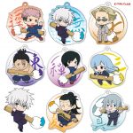 กาชาปอง Jujutsu Kaisen Fudemame Acrylic Keychain v.2