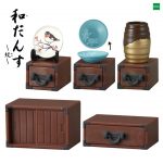 กาชาปอง Tansu Step Chest Japanese Antiques v.2 หีบญี่ปุ่น