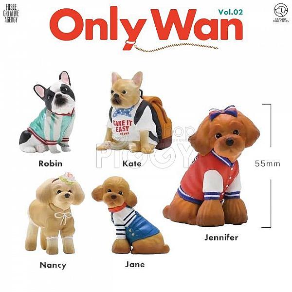 กาชาปอง Only Wan v.2 Fashion Toy Poodle & French Bulldog