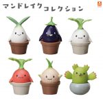 กาชาปอง Mandrake Figure Collection Eggplant Turnip Onion