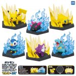 กาชาปอง Pokemon Diorama Electric & Water Collection