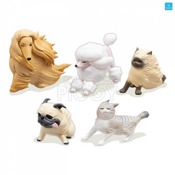 กาชาปอง Cat & Dog Against the Wind v.2 Figure Collection