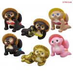 กาชาปอง Female Tanuki Racoon Dog Figure Collection