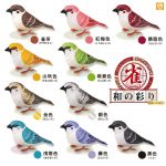 กาชาปอง Sparrow Collection Japanese Color ver.