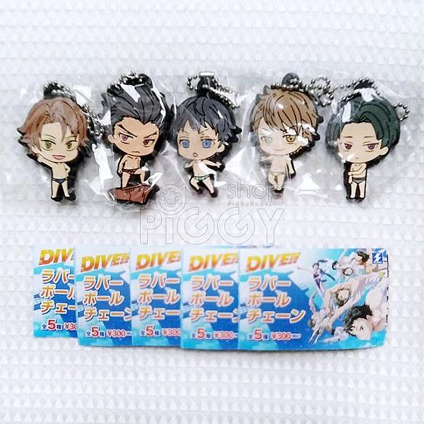 Gashapon DIVE!! Rubber Strap Ball Chain Collection