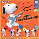Gashapon Snoopy Rock'n Roll Party Ball Chain Collection