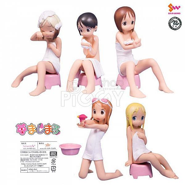 Strawberry Marshmallow Bath Figure Collection (Pink)