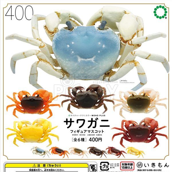 กาชาปอง Freshwater Crab Figure Collection
