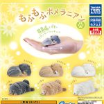 กาชาปอง Mofumofu Pomeranian Fluffy Flocky Figure