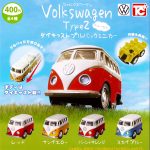กาชาปอง Volkswagen type2 Pullback 1/64 new color