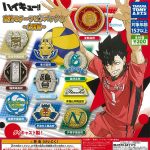 กาชาปอง Haikyu!! High School Motif Pin Badge v.3
