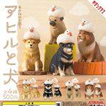 กาชาปอง Akane Wood Carving Duck and Dog