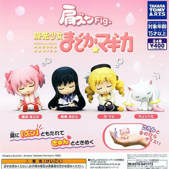 กาชาปอง Puella Magi Madoka Magica Fig. Shoulder กาชาปอง Puella Magi Madoka Magica Fig. Shoulder